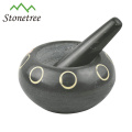 Supply all kinds of marble and granite mortar and pestle